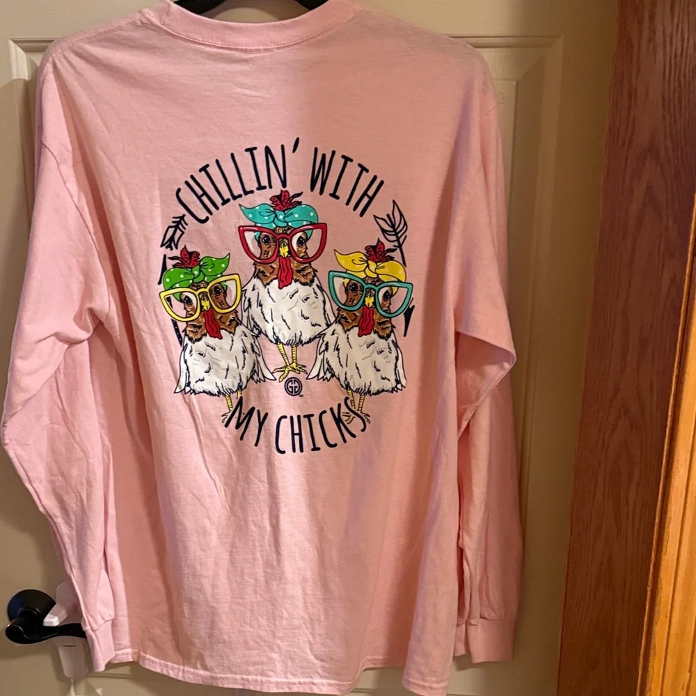 Gildan Ultra Cotton Light Pink T-Shirt - Picture 8 of 17